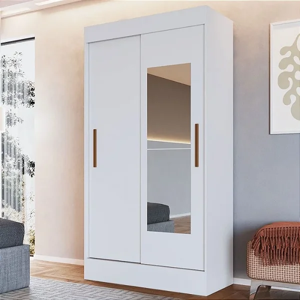 GUARDA ROUPA LYON 2.00X1.04X0.50 - BRANCO