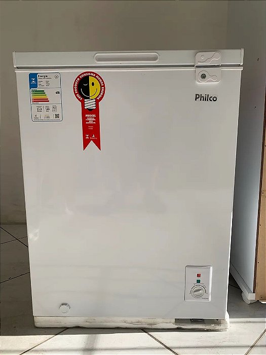 FREEZER PHILCO HORIZONTAL PFH160B 140L 56752031 Branco 220 V