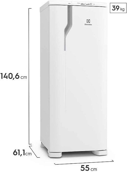 REFRIGERADOR 240L ELECTROLUX 1P CLASSE A RE31 220 VOLTS - BRANCO