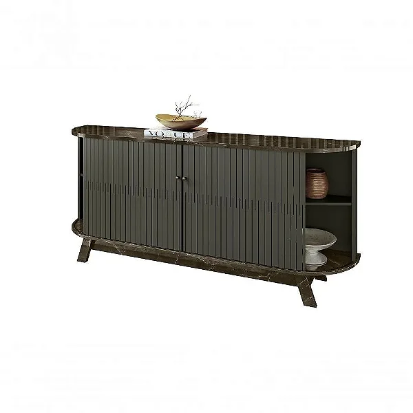 APARADOR BUFFE MONACO MADETEC 1.83 JADE / OLIVIA