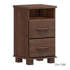 MESA DE CABECEIRA CRIADO COM NICHO OURO / CAFÉ - FINESTRA