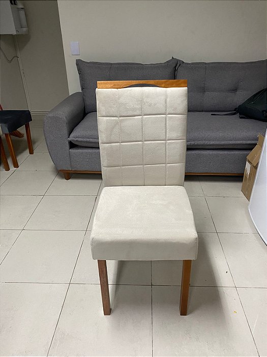 CADEIRA ROMA PLUS - BEGE TEC 512 MEL C/ PEGADOR