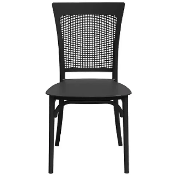 CADEIRA ROBUST PALHINHA PRETA