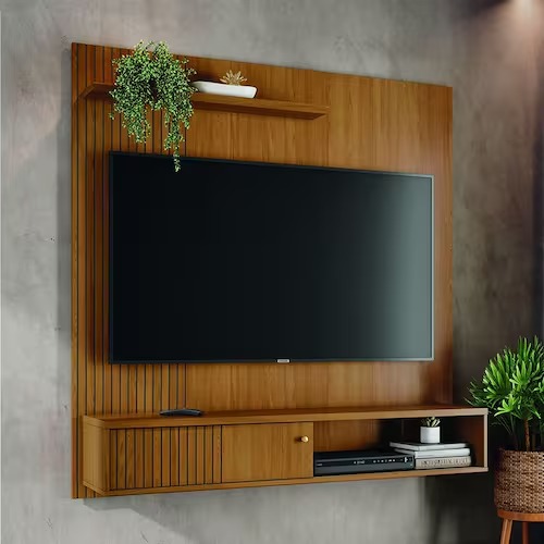 PAINEL BANCADA SUSPENSA AURORA - CUMARU