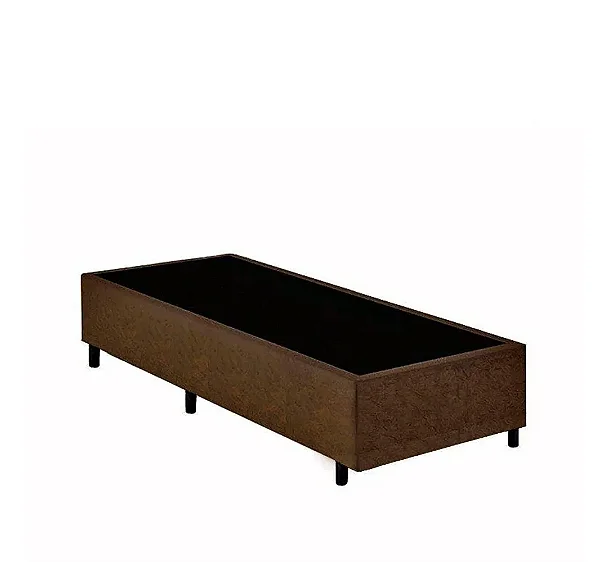 BASE SOLTEIRO 0,88X1,88X30CM - MARROM NOBUCK