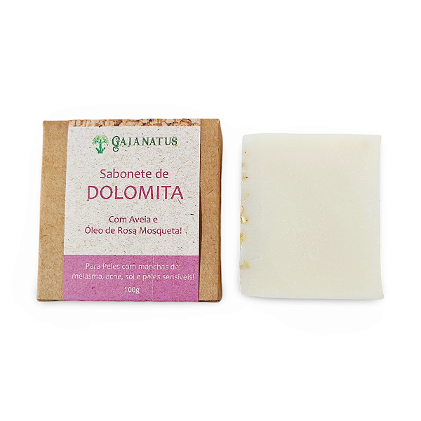 Sabonetes de Dolomita e Aveia – Clareador Facial Hidratante Natural