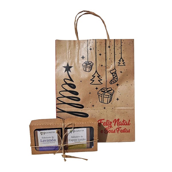 Kit Presente - Harmonia do Campo Sabonete Artesanal Natural