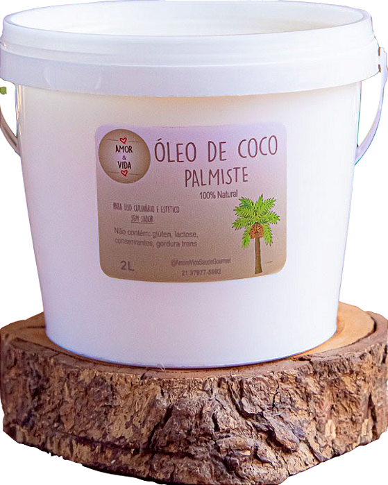 2 Baldes de Óleo De Coco para Massagem