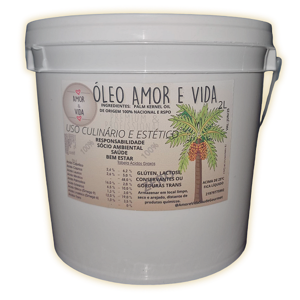 Óleo Amor e Vida 2L