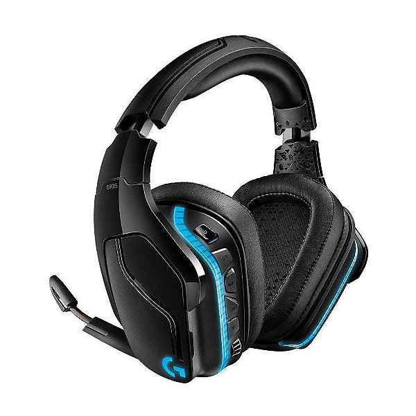 Headset Gamer Logitech G935 7.1 sem fio - Multiplataforma