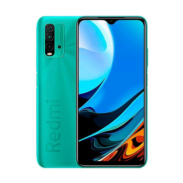 Smartphone Xiaomi Redmi 9T Ocean Green 4Gb Ram 64Gb 6,53