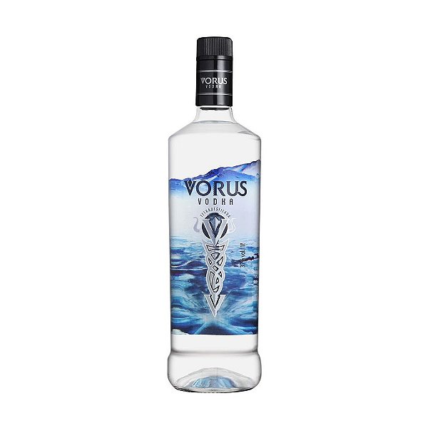 Vodka Tetradestilada Vorus Garrafa 1L