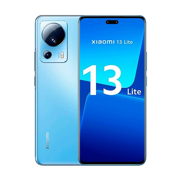 Smartphone Xiaomi 13 Lite Azul 8GB RAM 256GB ROM - Versão Global - Azul