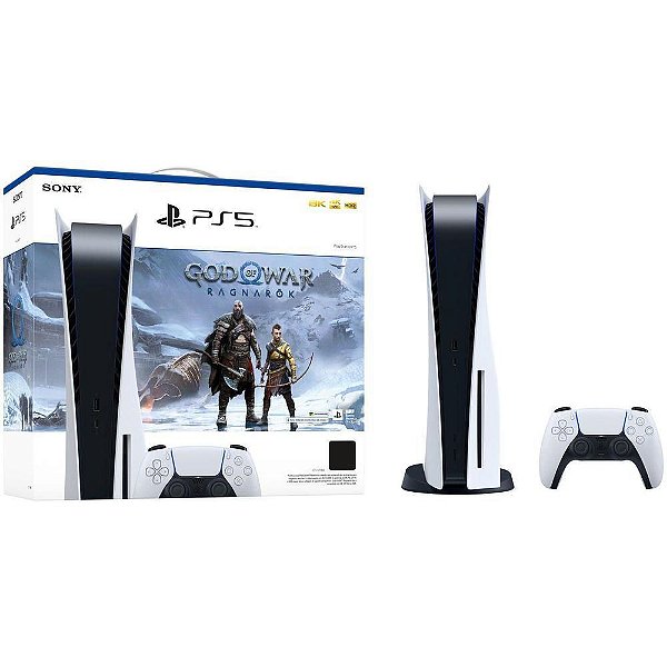 PlayStation 5 + God of War Ragnarök Blue Ray