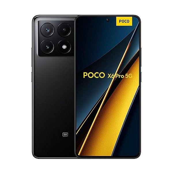POCO X6 Pro 5G 8GB+256GB Global-Preto