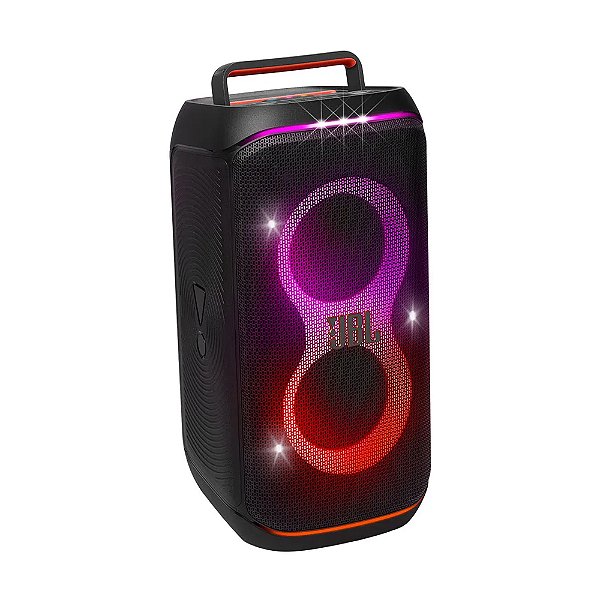 Caixa de Som Bluetooth JBL Party Box Club 120, IPX4, Show de luzes, Até 12 horas de reprodução, 160 W