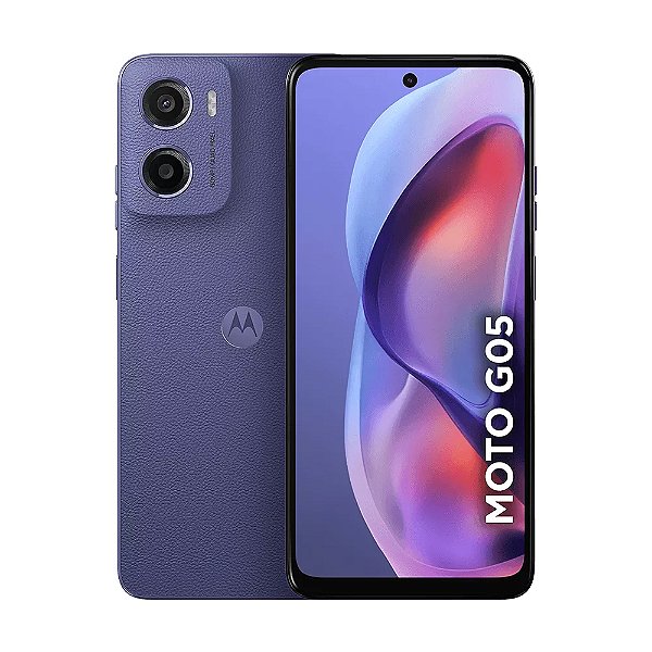 Motorola G05, 128GB, 12GB (4GB RAM +8GB RAM Boost) -Violeta