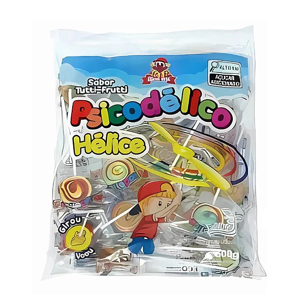 PIRULITO PSICODÉLICO HELICE 14X50 UN