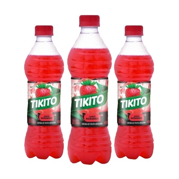 TIKITO MORANGO 12X450 ML PET