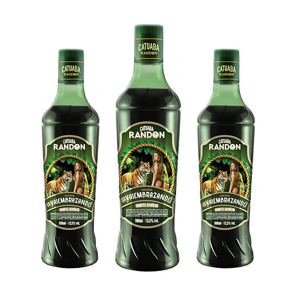 COQUETEL ALCOOLICO CATUABA 12X900ML - RANDON PET