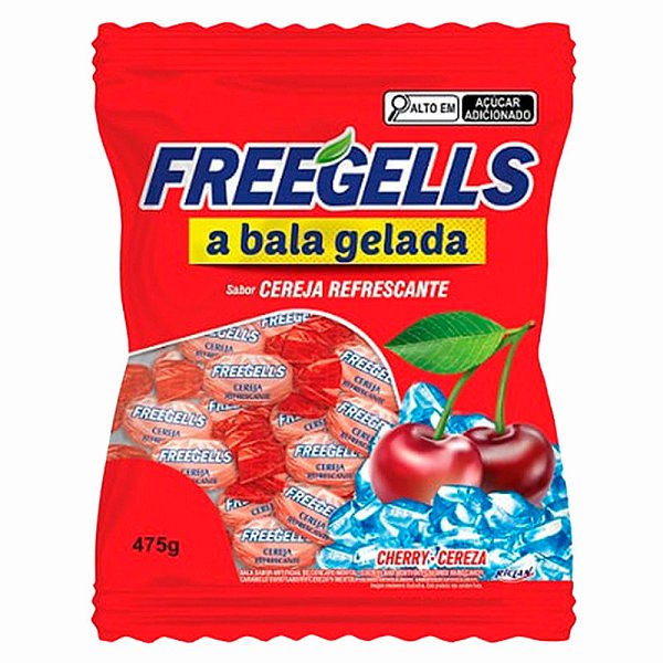 BALA FREEGELLS CEREJA 36X475G