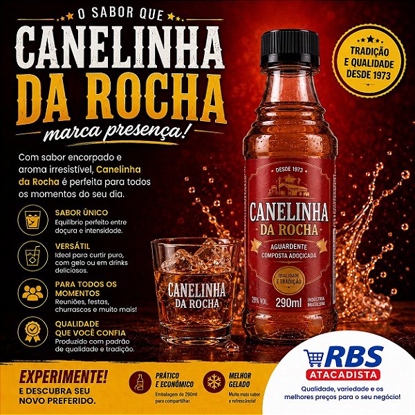BEB CANELINHA DA ROCHA CX12X275ML