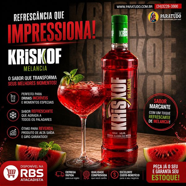 KRISKOF MELANCIA CX 6X900ML