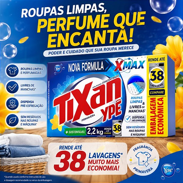 L R PO TIXAN PRIMAV AZUL_EMB ECON 2,2KG CX/9