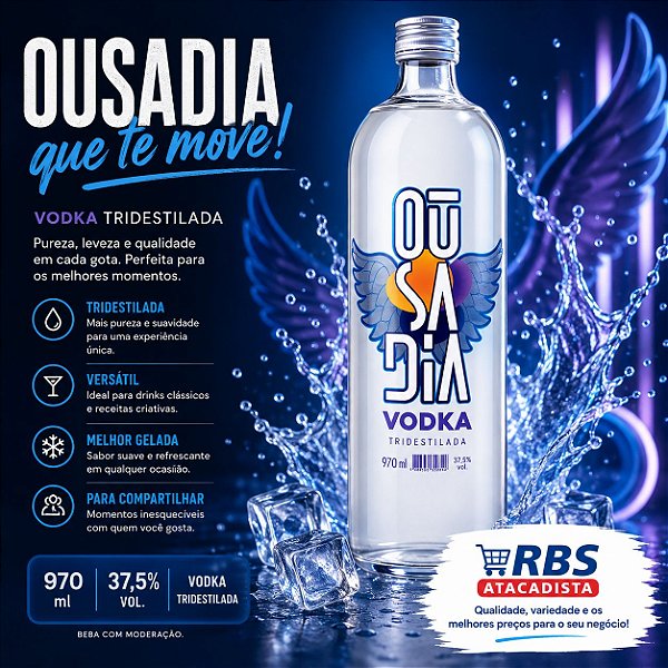 VODKA OUSADIA VID 6X900ML