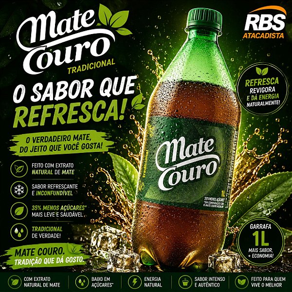 REFRI MATE COURO 1L C/12