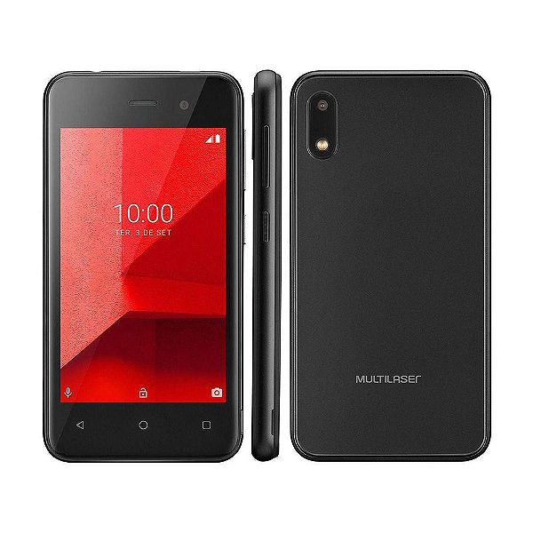 Multilaser E Lite 32GB Preto Tela 4.0 Pol. 3G