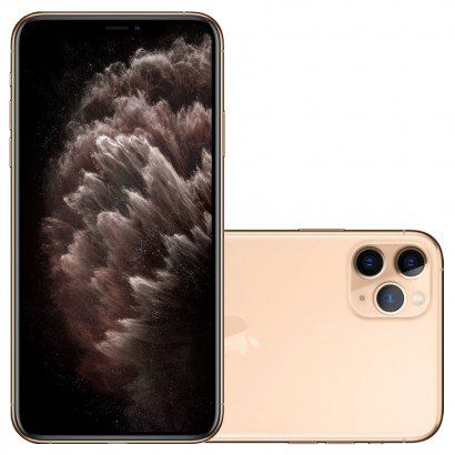 iPhone 11 Pro Max Apple 256GB Prateado - 6,5” 12MP iOS