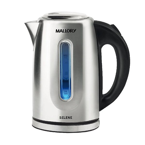 Chaleira Selene 1, 7 L Mallory 127V, Mallory, B98700241, Inox