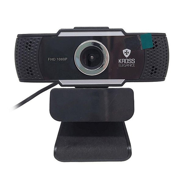 Webcam 1080P Foco Manual KE-WBM1080P, Kross Elegance, Preto