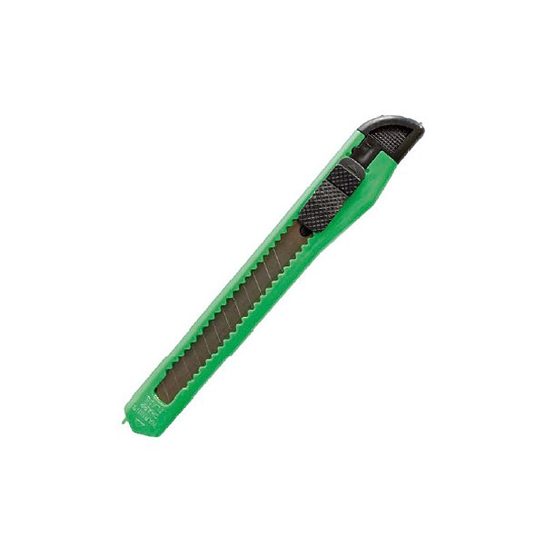 Estilete Estreito Plástico 9mm  Sortido