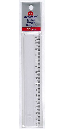Regua 15cm Escolar  511.0