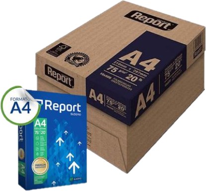 Papel A4 Branco Report Premium CAIXA
