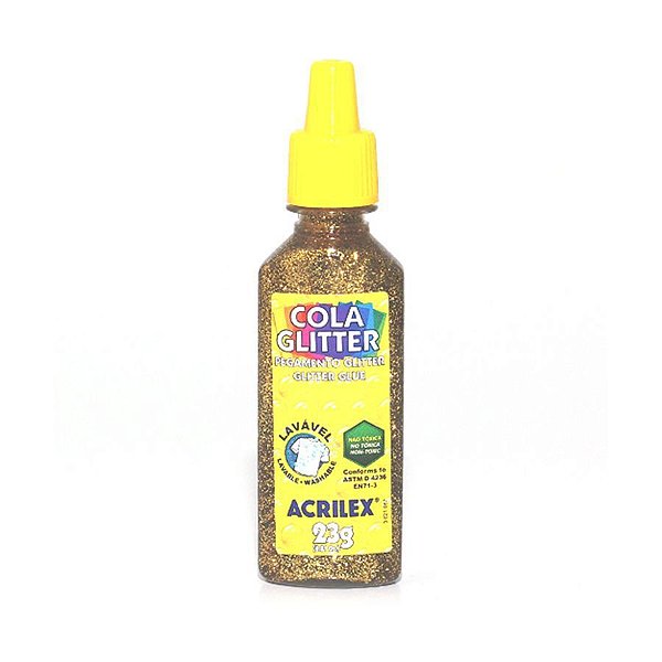 Cola Glitter Ouro 23g