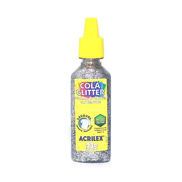 Cola Glitter Prata 23g