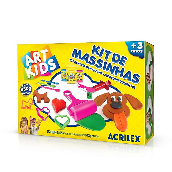 Kit De Massinhas 450g 40004