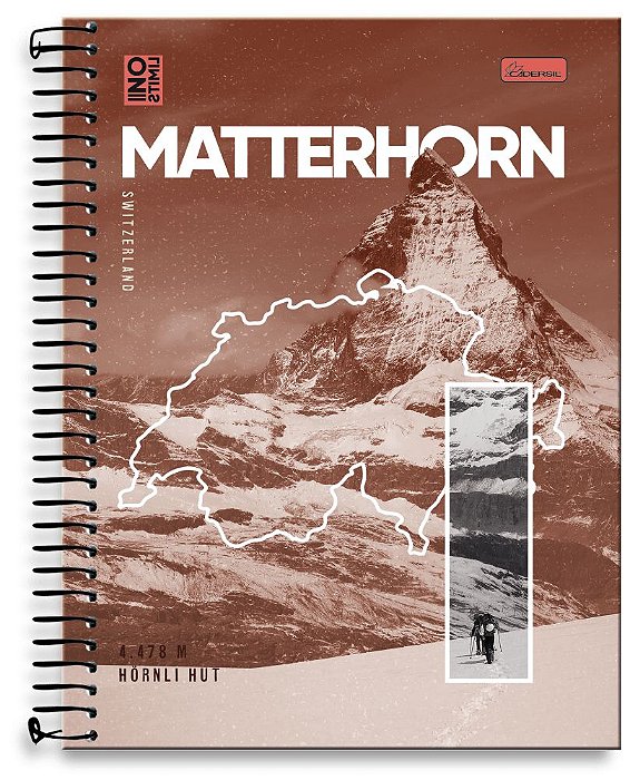Caderno CD Univ 15Mat 300Fls No Limits