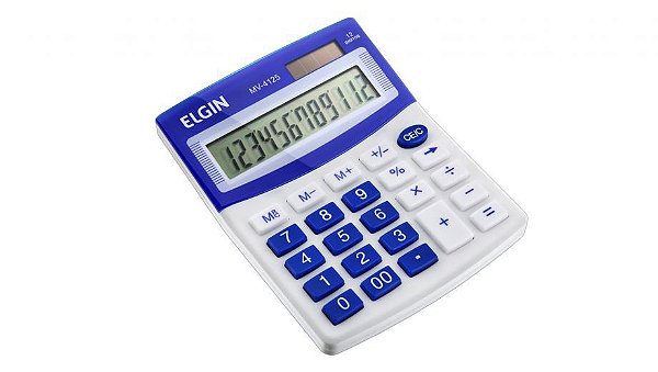 Calculadora de Mesa MV4125 Elgin