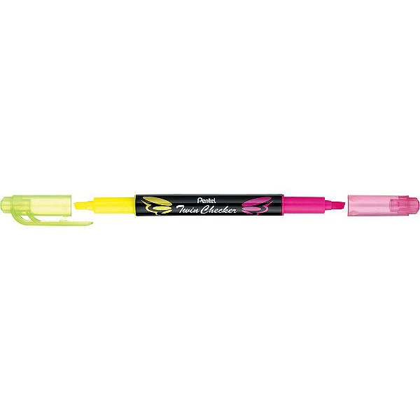 Marca Texto AM/RS Duas Pontas SLW8-GP Pentel