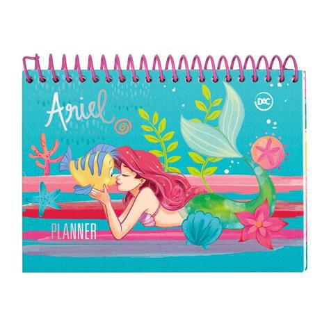 Planner Permanente Espiral Princesa Ariel 96Fls
