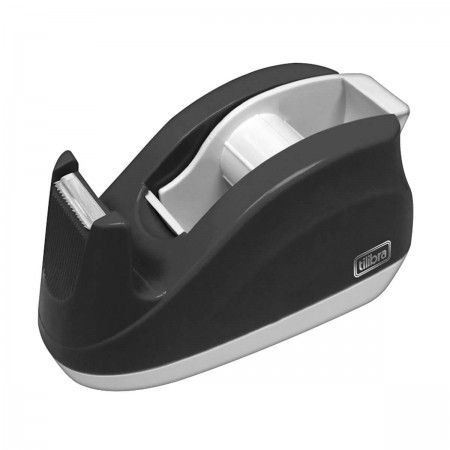 Suporte para Fita Adesiva Escritório Preto Neon