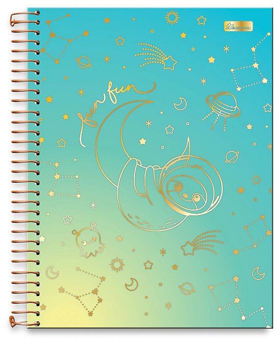 Caderno CD 10Mat 160Fls Fun Fun