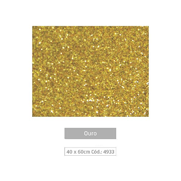 Eva c/ Brilho 40x60 Ouro Leo e Leo
