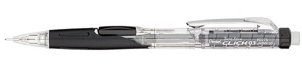 Lapiseira 0.5 Preta Twist-Erase PD275TA-R1