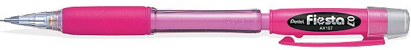 Lapiseira 0.7 Rosa AX127-B Fiesta II Pentel