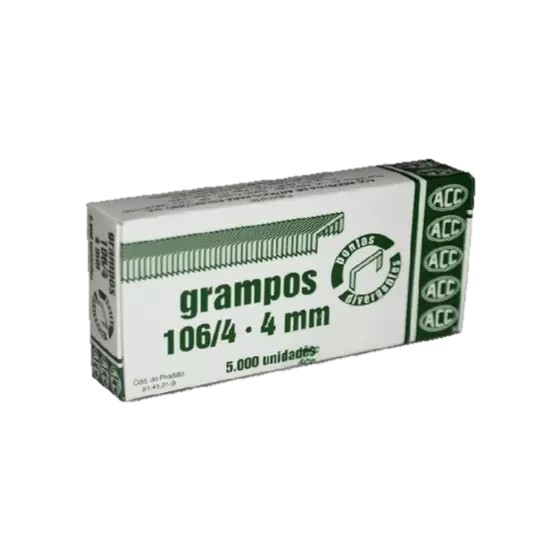 Grampo p/ Rocama 106/4 cx c/ 5000unid.